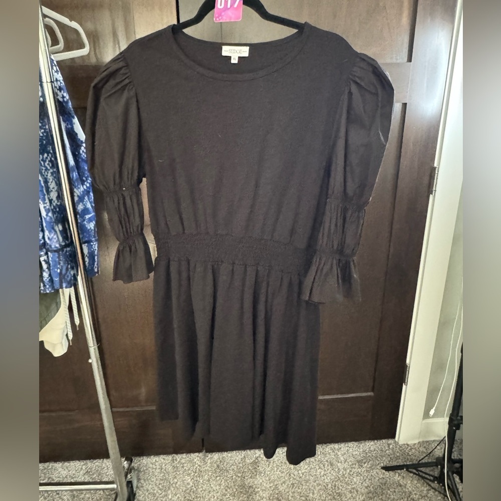 S’edge Puff Sleeve Dress - Picture 2 of 3